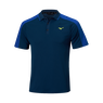Mizuno Showdown Knitted Short Sleeve Polo Estate Blue